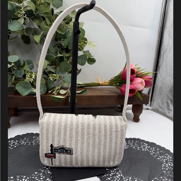 Taxi Beaded Shoulder Bag – Handmade India – NWOT - Picture 6 of 6